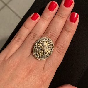 Konstantino 18K/Sterling Ring